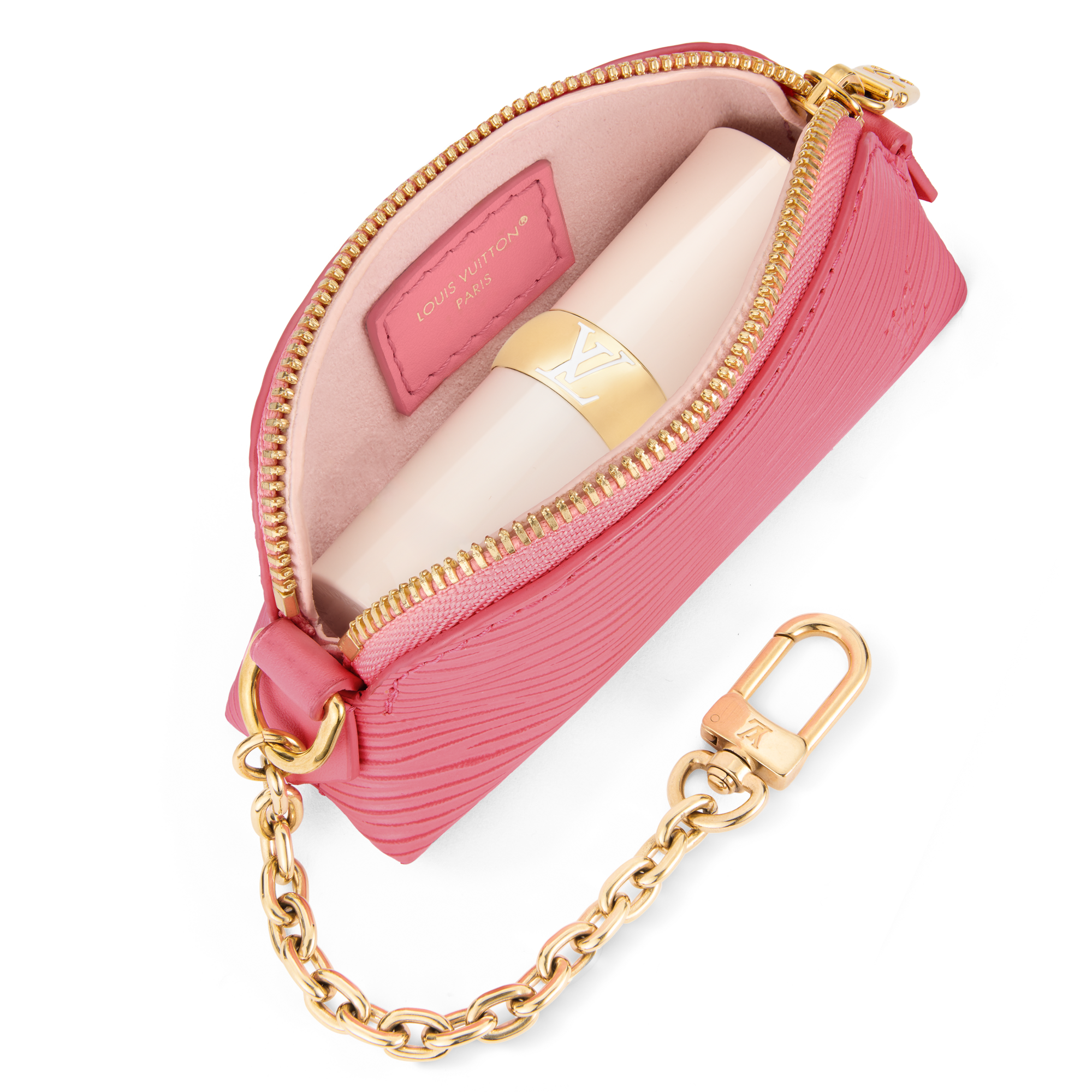 Cosmetic Lipstick Pouch Epi Leather - Women - Small Leather Goods